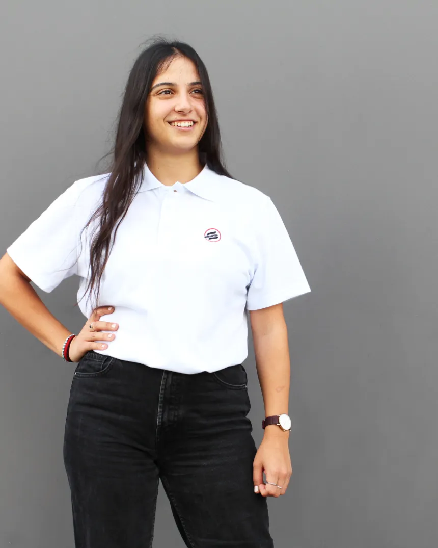Polo Sabfoil bianca - taglia XL — Abbigliamento