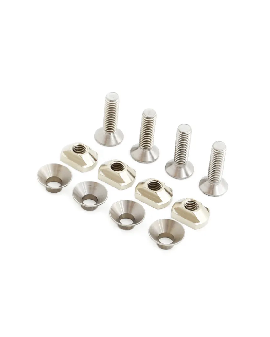 Kit Hardware Alu Plate (P02K) to Rail Board — Hardware