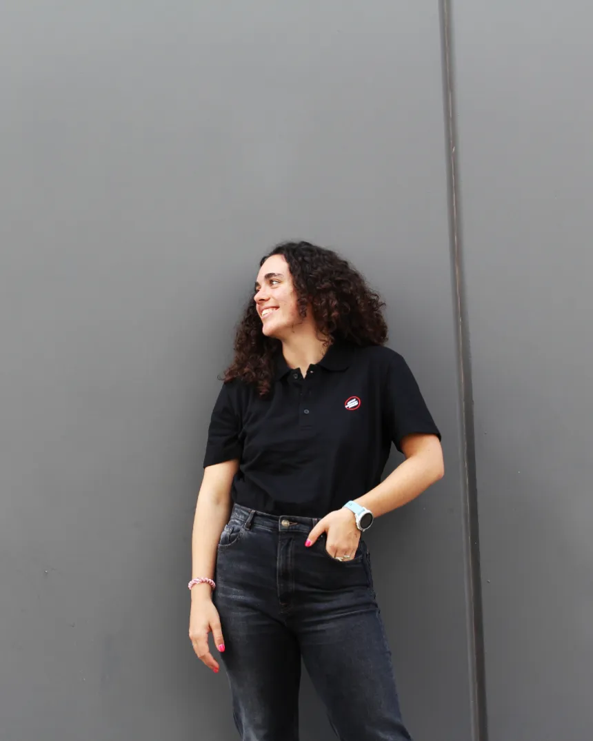 Polo Sabfoil nera - taglia XXXL — Abbigliamento