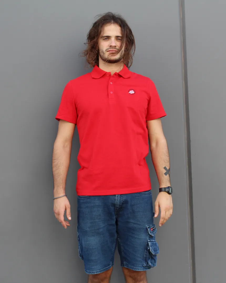 Polo Sabfoil rossa - taglia M — Abbigliamento